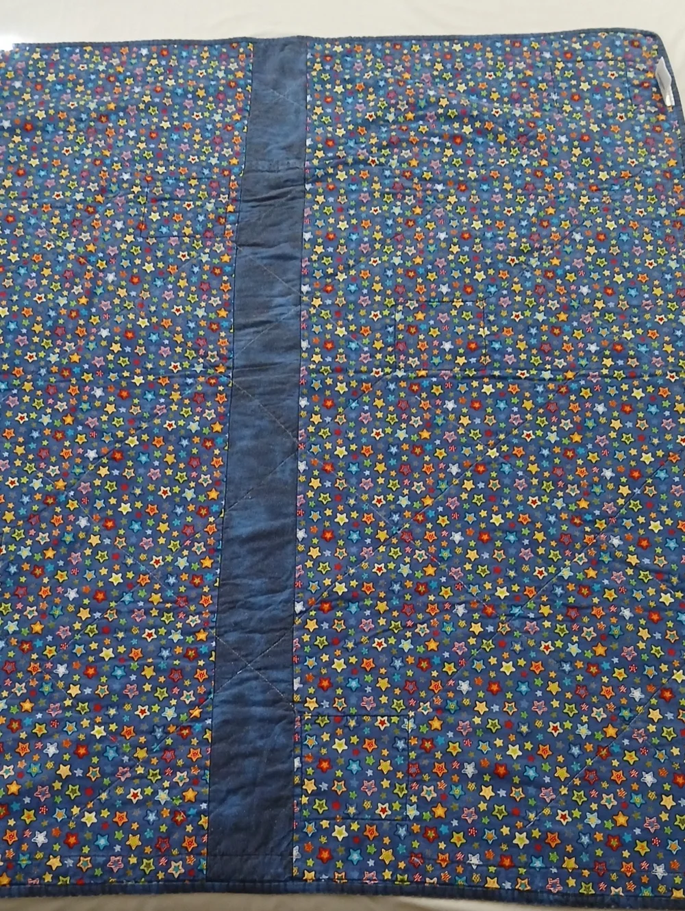 Homemade Celestial Mini Quilt